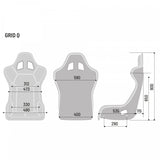 Sparco Grid-Q Ultralight Fiberglass Seat